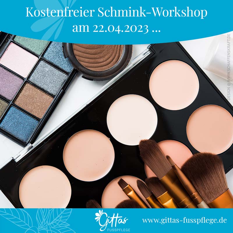 Kostenfreier Schmink-Workshop am 22.04.2023 ...